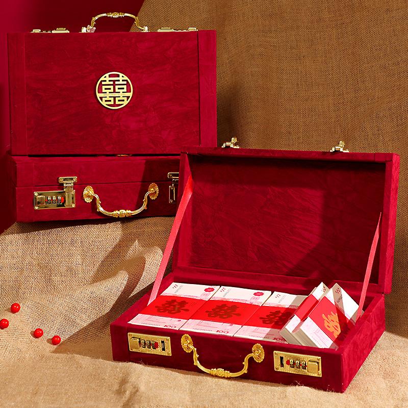 高档彩礼钱盒子订下聘礼