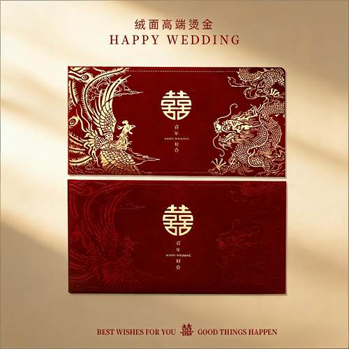 2026新款结婚红包改口费万元喜包闺蜜婚礼千元见面礼随份子红包袋