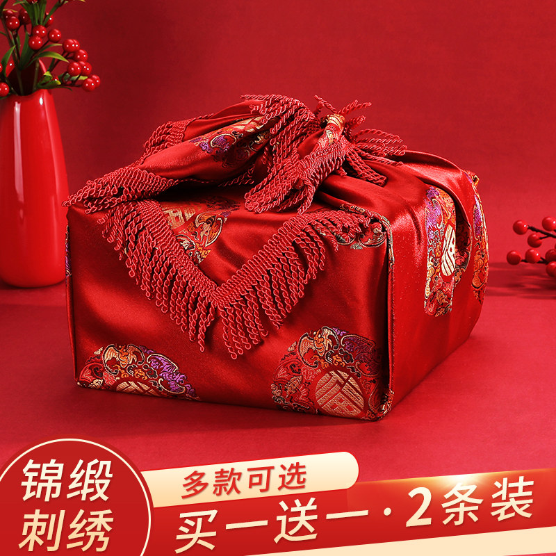 包袱皮布大号女方陪嫁婚庆结婚