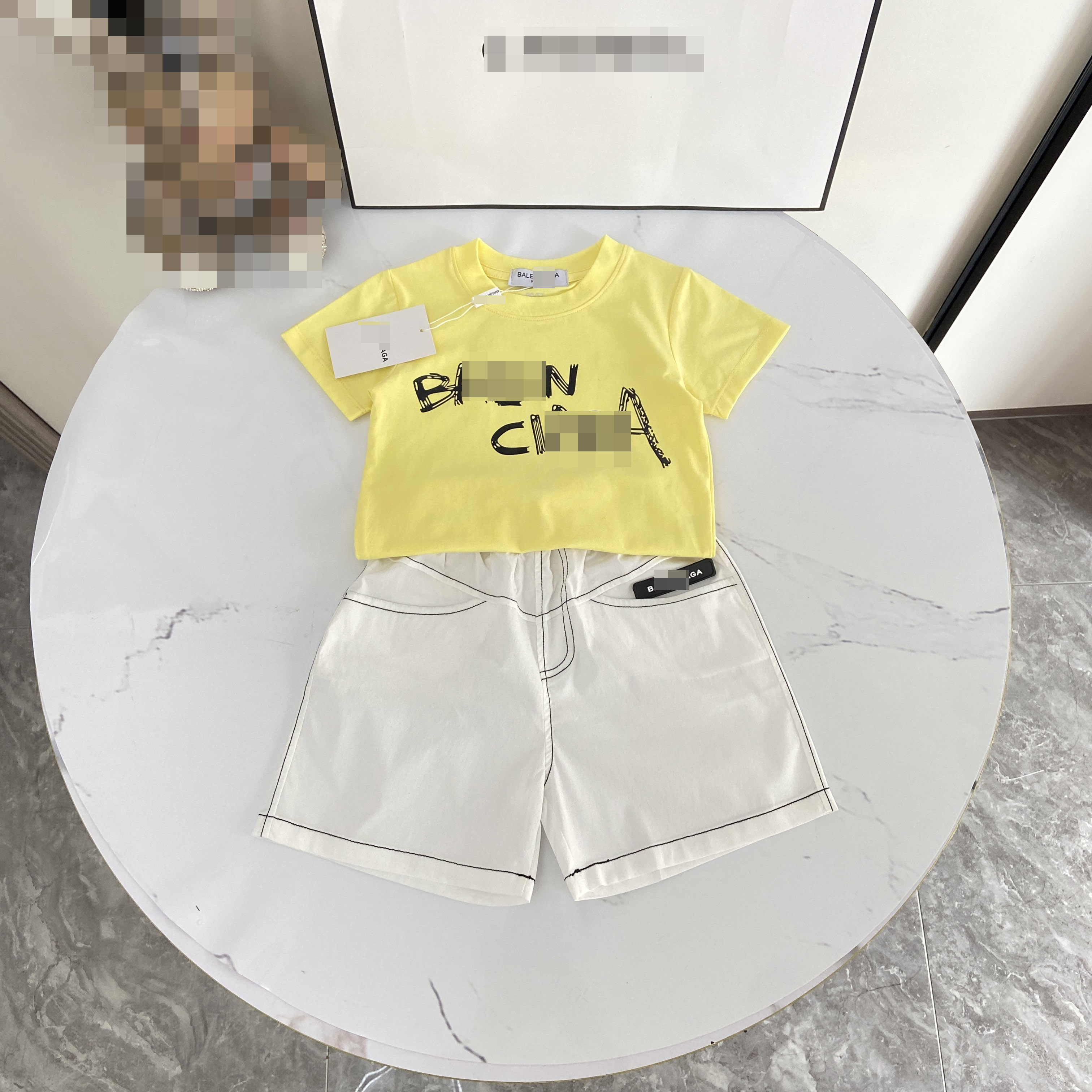 男童T恤短裤套装夏天衣服