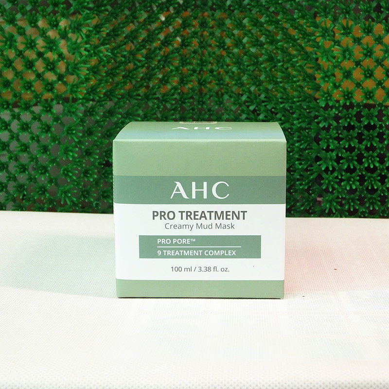 香港正品代购韩国AHC清洁毛孔护理皮肤水洗奶油软泥面膜100ML