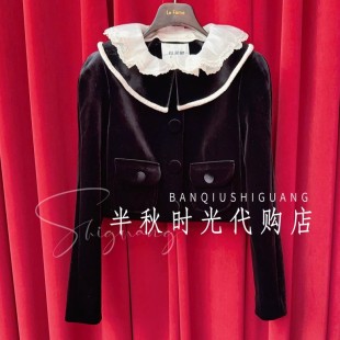 26春宫廷风外套 LF26C01SC265原2695Lefame拉飞姆专柜正品 小魔女