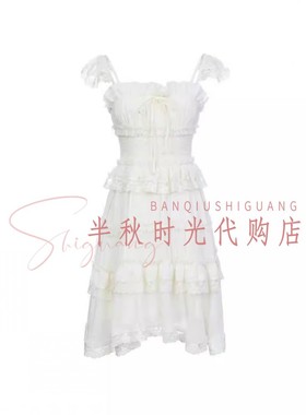 LeFame拉飞姆2026春装刺绣甜美连衣裙LF26C61SO283原2995