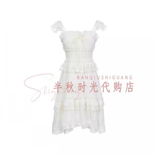 LeFame拉飞姆2026春装刺绣甜美连衣裙LF26C61SO283原2995