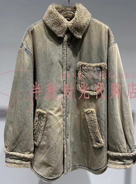 特价（小魔女）UY25444N434196原2999乌丫UOOYAA正品25冬毛外套