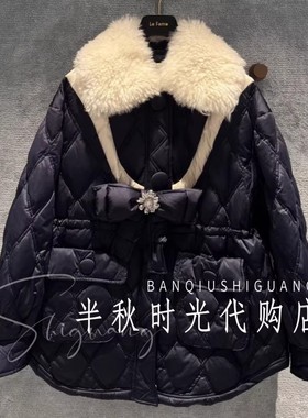 （小魔女）LF25D31DC187原4295Lefame拉飞姆25冬蝴蝶羽绒服