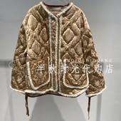 25冬提花内胆棉服 3999乌丫UOOYAA正品 小魔女 UY25442A134233