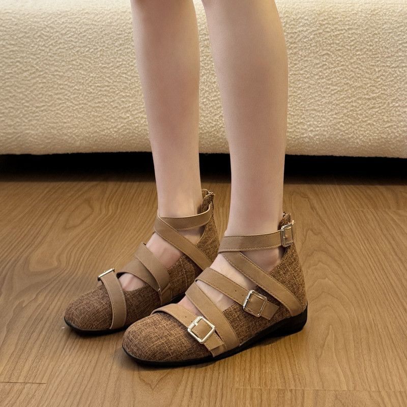 法式交叉绑带玛丽珍鞋女2026春季新款内增高芭蕾舞鞋配裙子jk单鞋,女鞋,玛丽珍鞋,淘宝优惠券,粉丝福利购,淘宝优惠卷