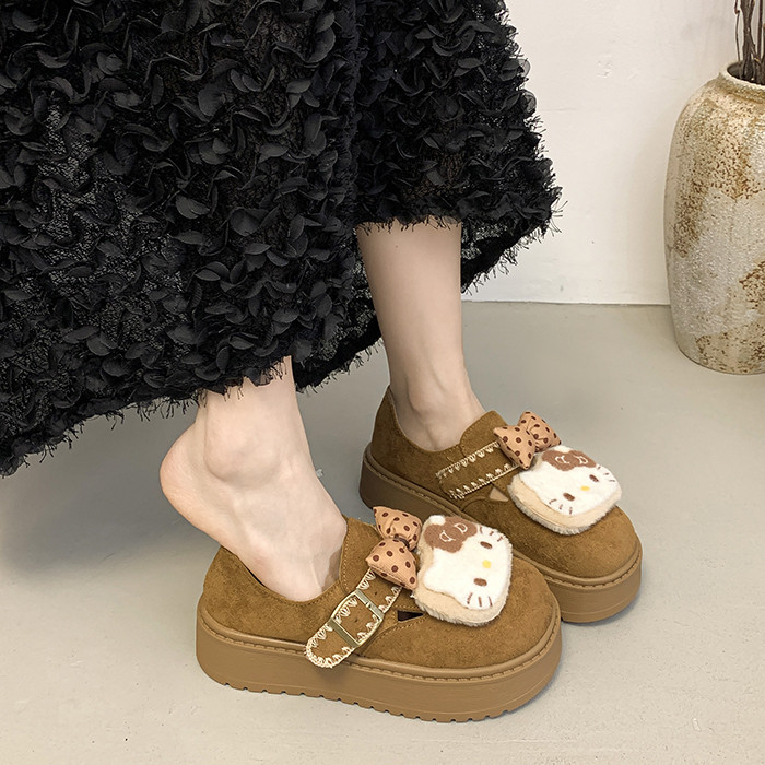 复古可爱风全包勃肯鞋女2026新款春季一脚蹬厚底百搭博肯乐福单鞋,女鞋,勃肯鞋/软木鞋,淘宝优惠券,粉丝福利购,淘宝优惠卷