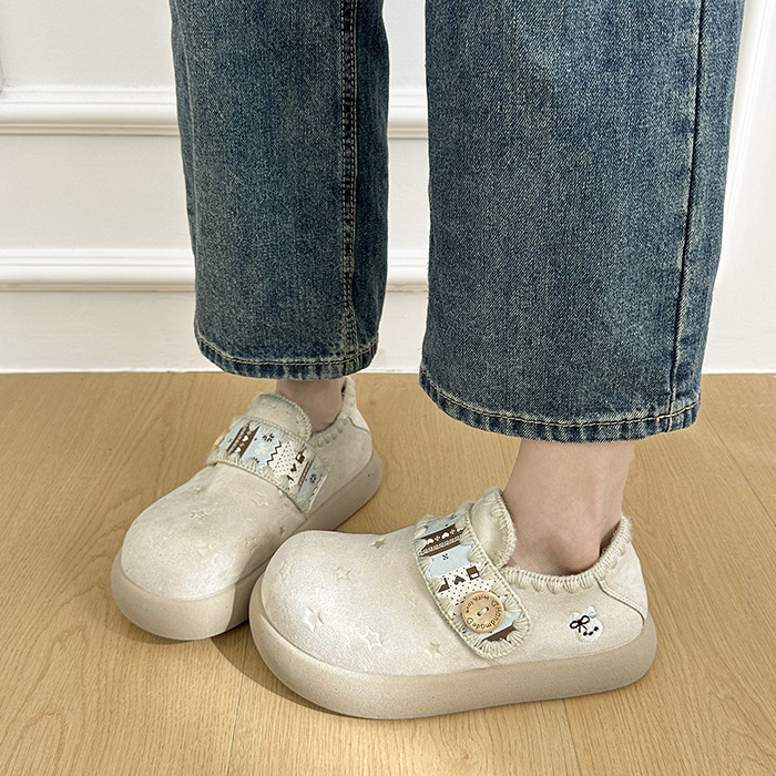 爆款卡通法式厚底全包勃肯鞋女2026新款春秋百搭配裙子软底单鞋子,女鞋,勃肯鞋/软木鞋,淘宝优惠券,粉丝福利购,淘宝优惠卷