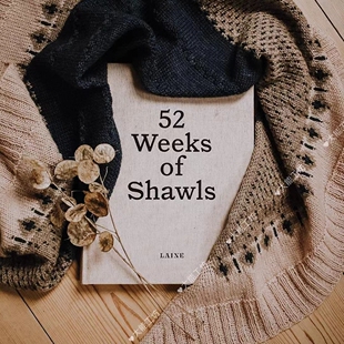 【英文】棒针编织 52 Weeks of Shawls 电子图文解 有氺印 180