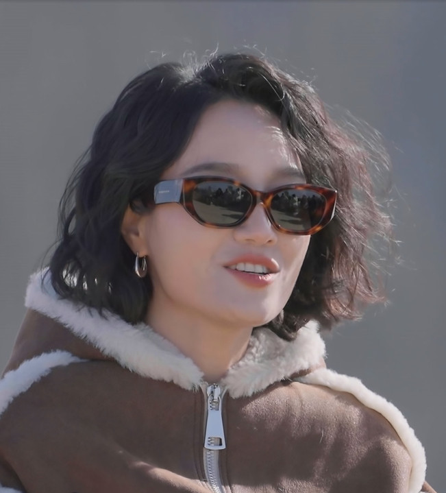 五十公里桃花坞朱丹同款眼镜玳瑁猫眼潮流欧美潮墨镜穿搭太阳镜女