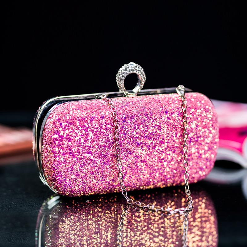 studded diamonds clutch bag women bling evening party bag