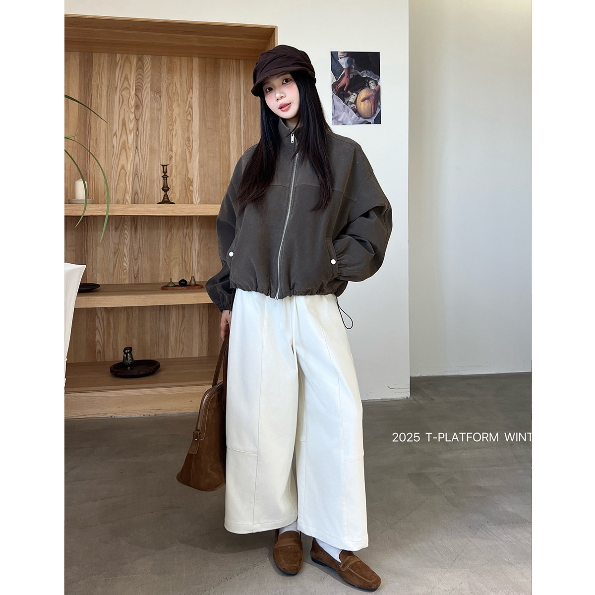 T台冬季显瘦气球裤041