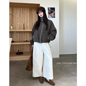 PLATFORM 冬季 松弛感小个子休闲裤 ［T台］T 显瘦百搭气球裤 83385
