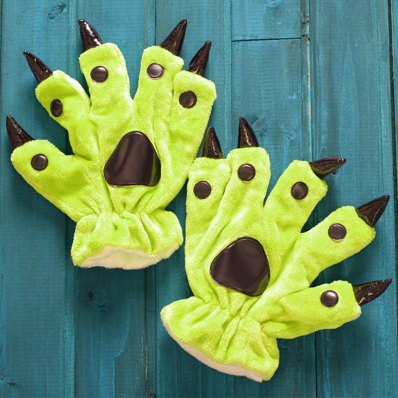 加厚恐龙卡通动物儿童连体睡衣