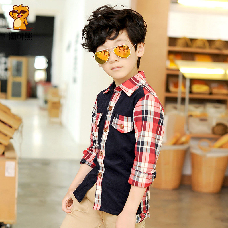 Chemise garcon à manche longue - Ref 2075379 Image 3