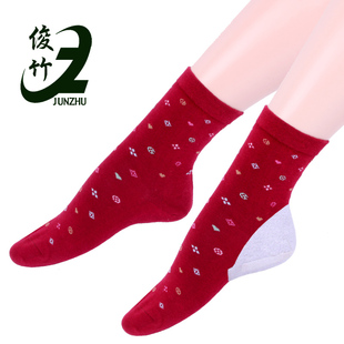 俊竹防裂袜子 后跟裂脚袜防脚裂袜子足裂袜 女士厚棉足跟型脚裂袜