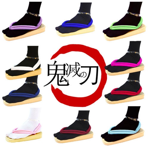软底木屐女日式蝴蝶改良透无一郎