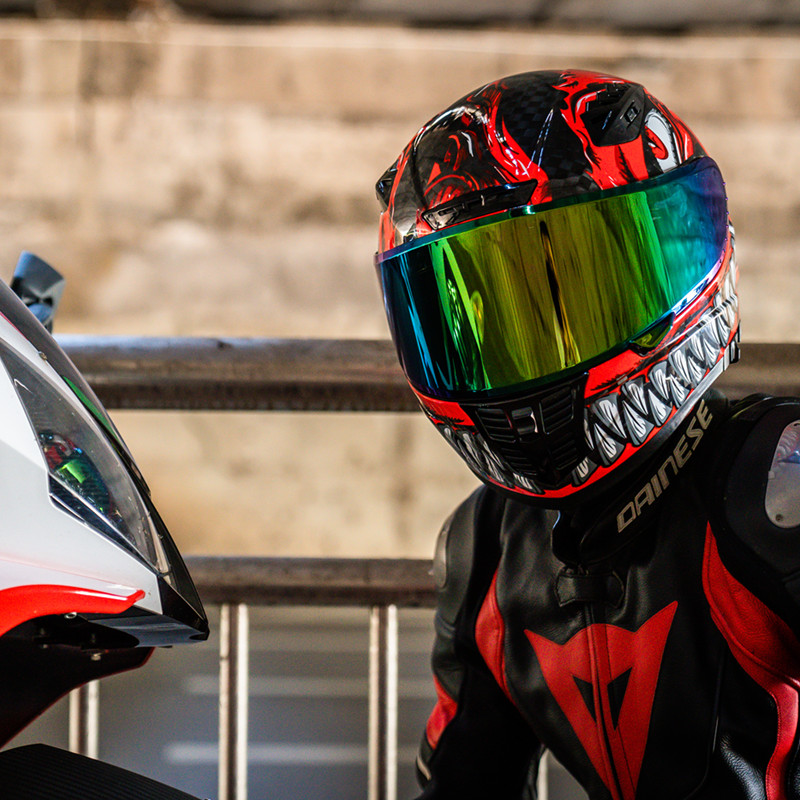 头盔镜片头盔内衬Vcoros清晰四季