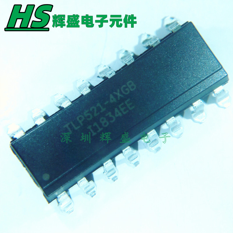 直插/贴片 TLP521-4XGB TLP521-4GB 光电耦合器ISOCOM 进口原装