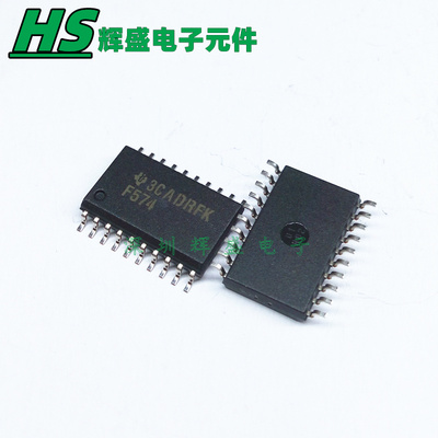 SN74F574DWR SN74F574DW F574 芯片 贴片SOP20-7.2mm进口原装正品