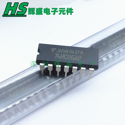 74HC86AP TC74HC86AP 直插 DIP14 芯片 SN74HC86N 全新进口原装