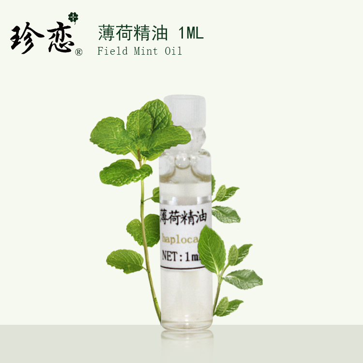 珍恋单方薄荷精油1ml提神控油