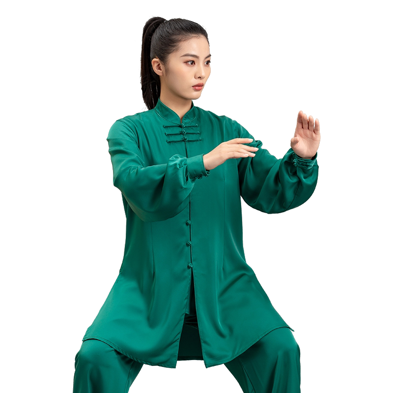 言一男女同款2022修身中长太极服