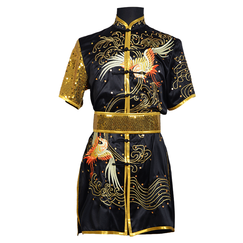 言一男女同款2023刺绣武术服定做