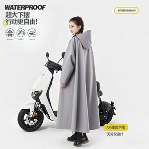 防暴雨加厚雨衣骑行遮脚长款身雨披电动车雨衣全身一体式雨衣批发