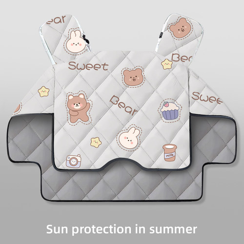 四季双面防水加厚2025新款挡风被