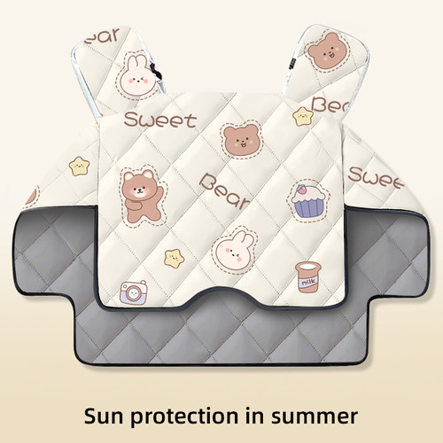 春秋新款四季通用双面防水挡风被