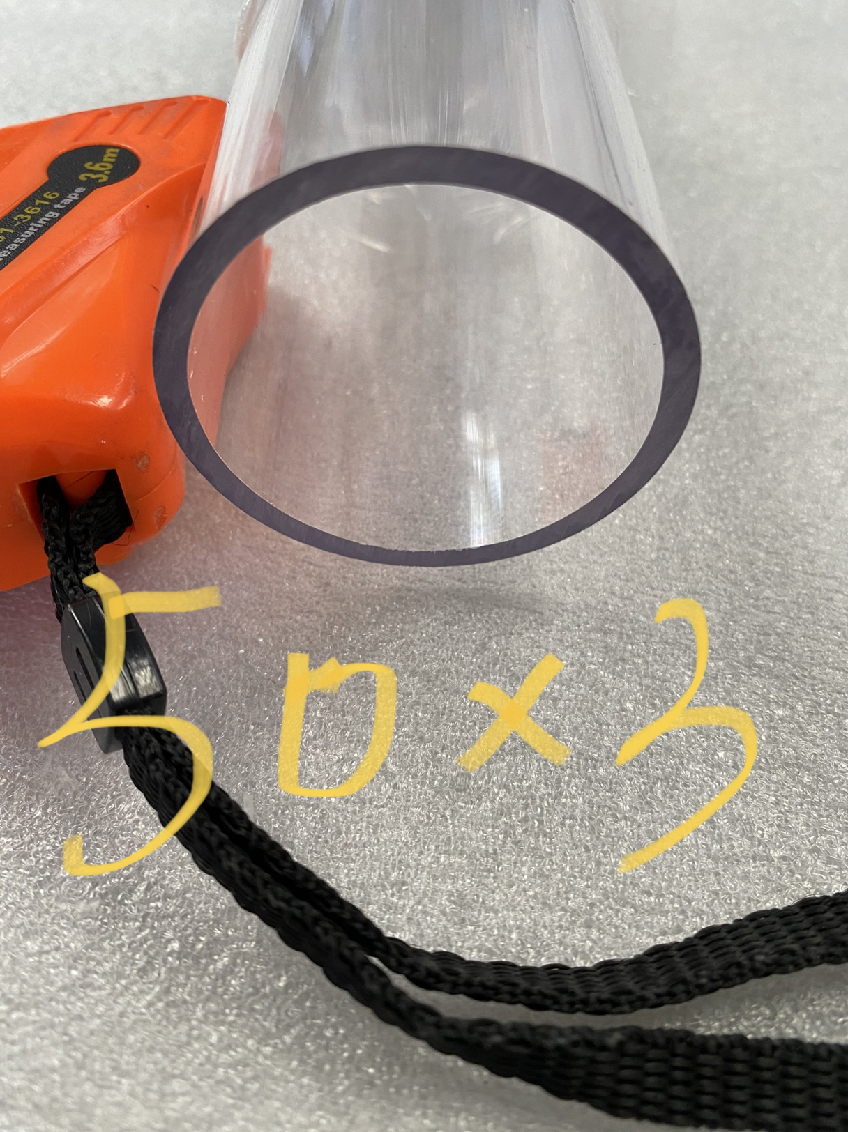 50*3*1000mm 透明pc管 耐压力管 一米价