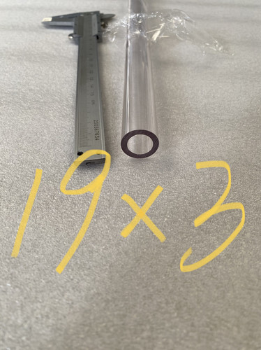 高透明聚碳酸酯PC管 Φ19*3*2000MM规格 一米出厂价格