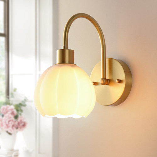 卧室壁灯床头灯客厅墙灯法式中古