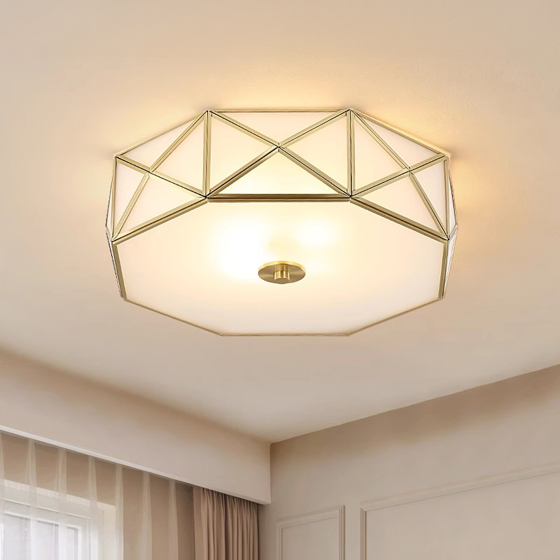 美式法式客厅餐厅主卧顶灯