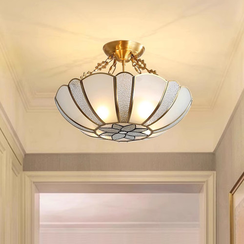 全铜过道灯饰慕庭复古欧式