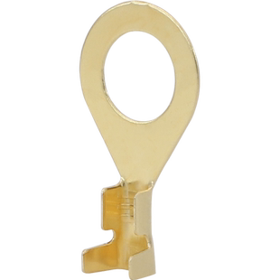 圆形接线片冷压接线端子O型U型铜鼻子线耳环形接地片裸端头100只