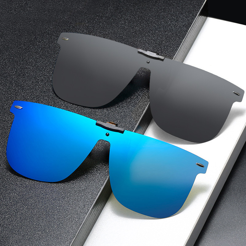 近视眼睛夹片式太阳镜女偏振镜夹片眼镜框偏光墨镜男钓鱼驾驶专用