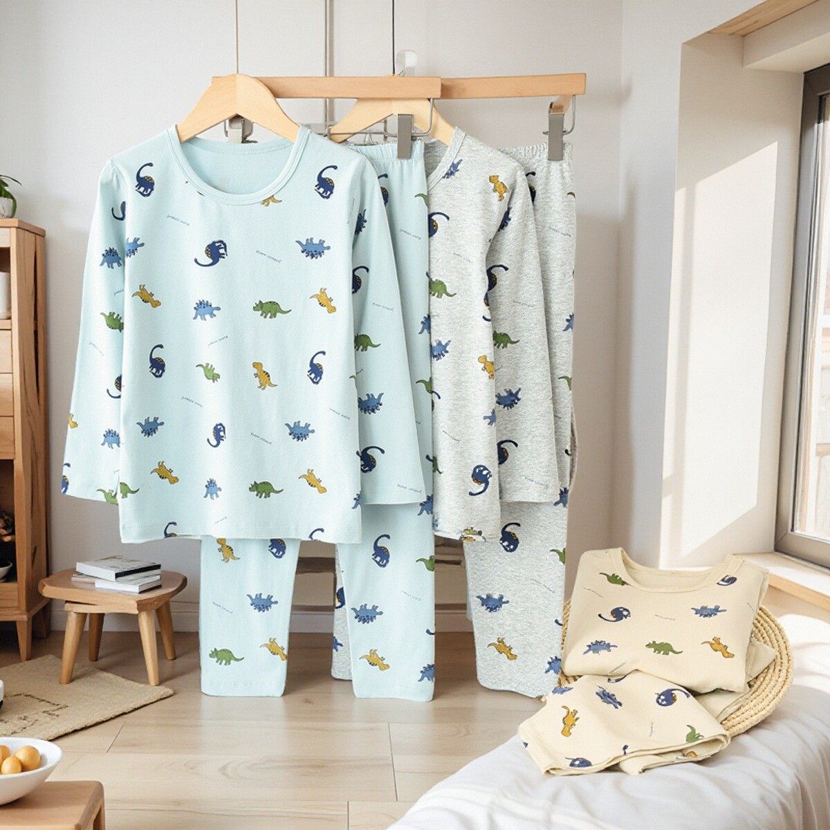 新款男童天丝莱卡秋衣秋裤薄款纯色卡通韩版打底棉毛衫裤,童装/婴儿装/亲子装,内衣套装,淘宝优惠券,粉丝福利购,淘宝优惠卷