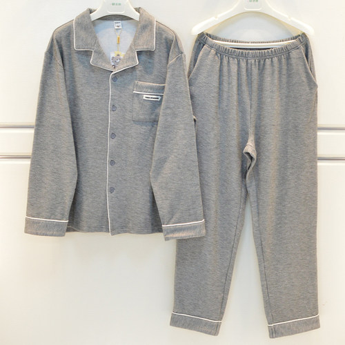 高级感青年帅气宽松家居服套