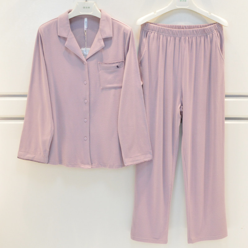 安之伴睡衣2026秋季女士茉莉多绒针织素色简约高级感长袖家居服套,女士内衣/男士内衣/家居服,睡衣/家居服套装,淘宝优惠券,粉丝福利购,淘宝优惠卷