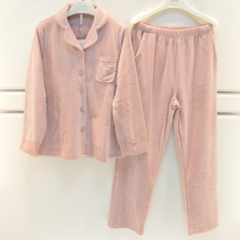 保暖绒家居服安之伴女士