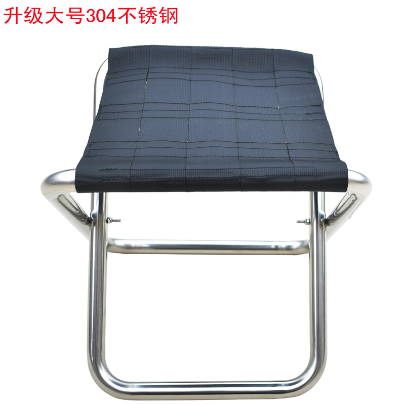 烟雨舟加厚凳钓鱼轻便不锈钢折叠
