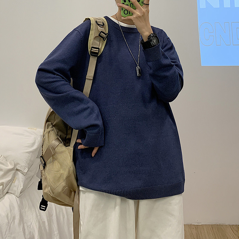 秋冬季圆领打底衫男内搭韩版潮流长袖T恤体恤衫A090MY10限,男装针织衫/毛衣,电商A089-1
