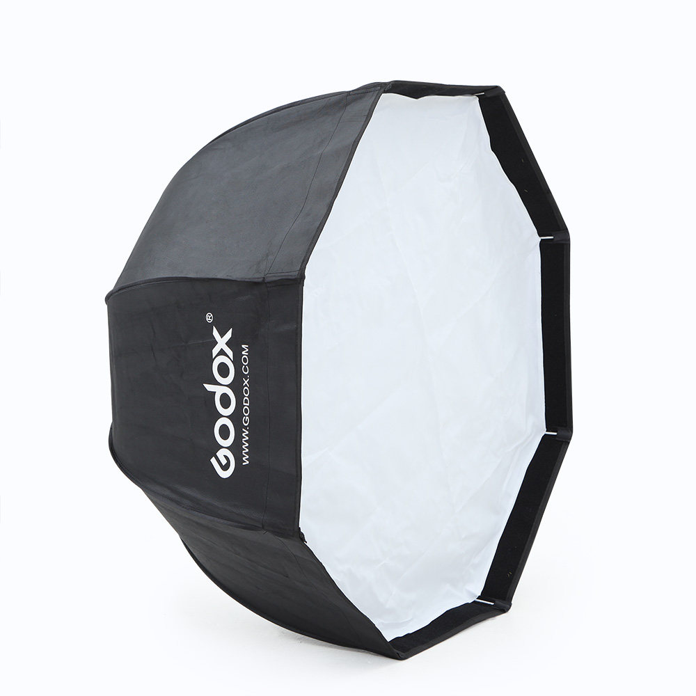 神牛伞式八角柔光箱 80cm直径 便携式柔光罩保荣卡口影室灯通用款
