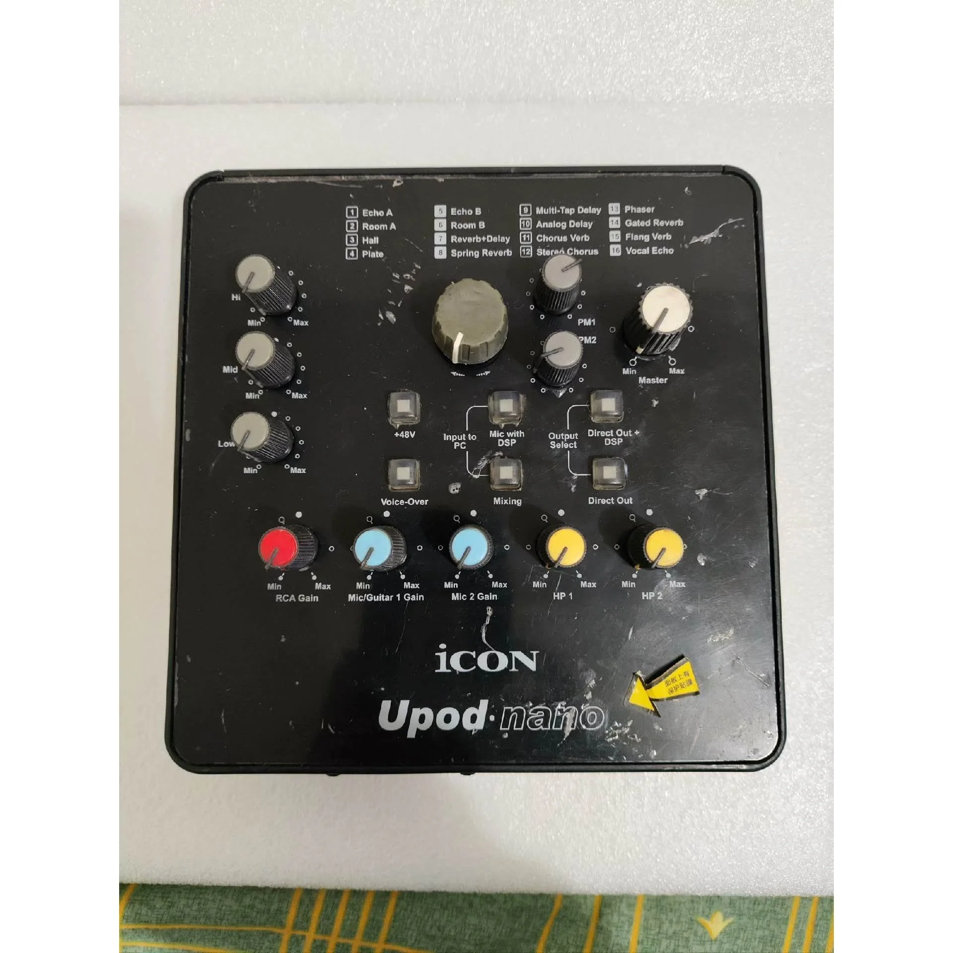非实价议价议价艾肯icon upod nano直播录音外置声卡 ,功能正常非