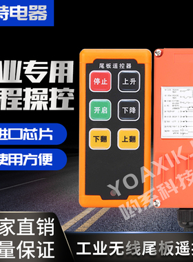 汽车尾板遥控器无线 液压油泵水泥搅拌机遥控石雕刻机PLC编程器