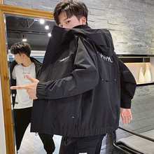 韩版 春秋季 潮流可连帽男装 冬外套冬装 浮泽 休 夹克男中款 2019男士